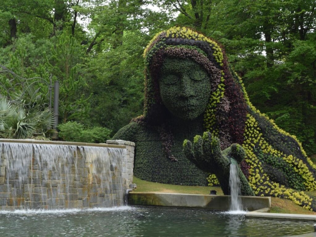 Atlanta Botanical Garden during spring