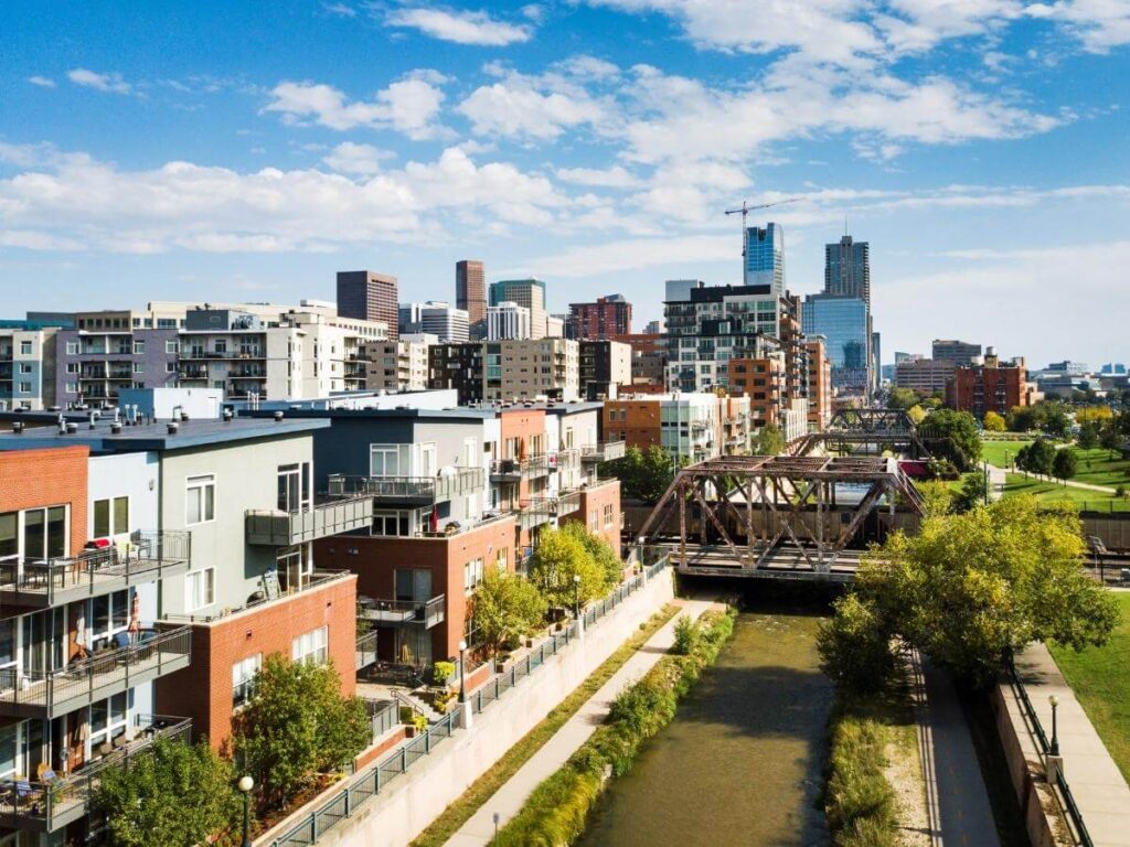 Historic Victorian homes in Denver’s Capitol Hill neighborhood