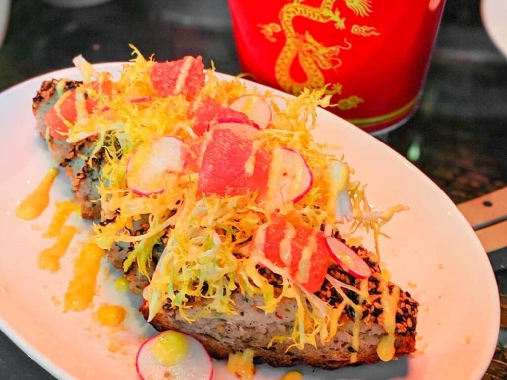 Modern Chinese dishes served at Hop Alley restaurant in Denver