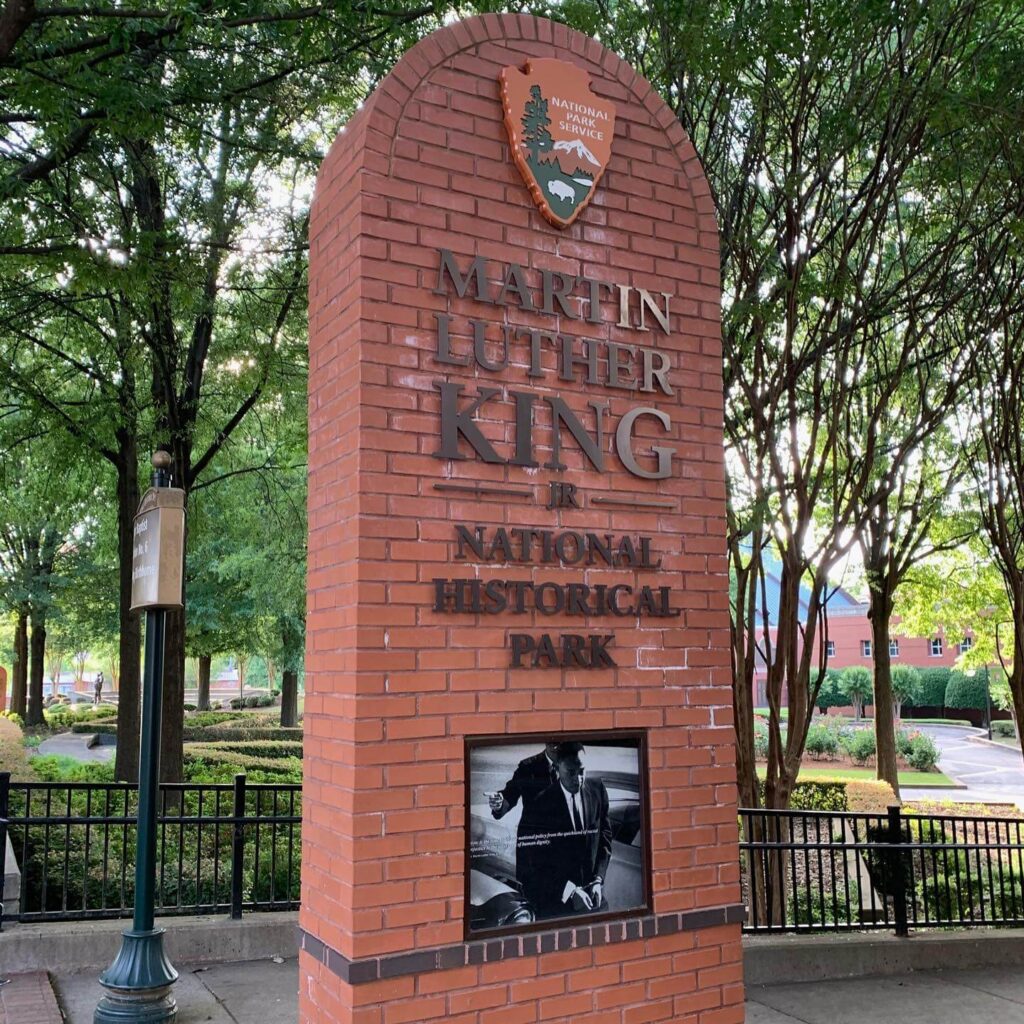 MLK Jr. National Historical Park Exterior