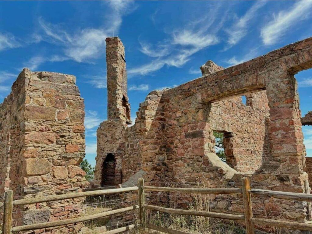 Scenic trail views from Mount Falcon East Loop near Denver