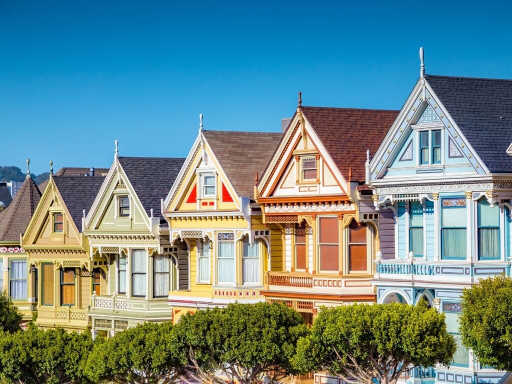 Painted Ladies in San Francisco