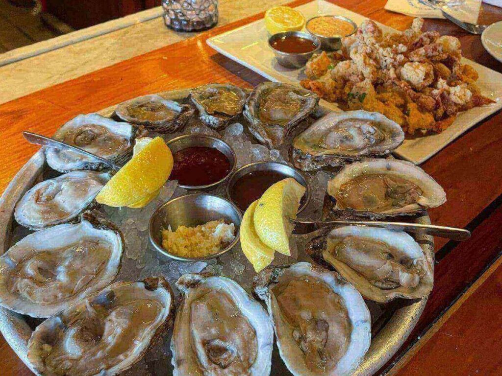 Outdoor brunch patio in Phoenix during a relaxed weekend morning