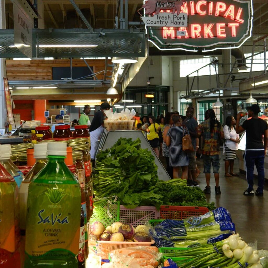 Sweet Auburn Curb Market in Atlanta