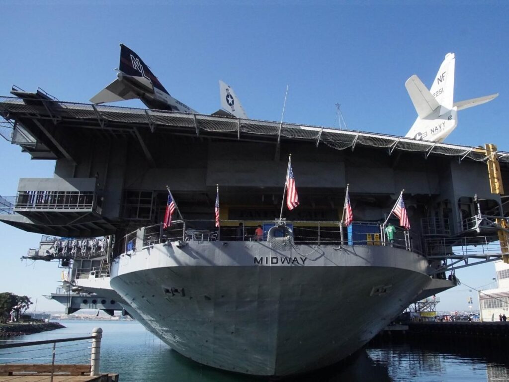 USS Midway Museum in San Diego.