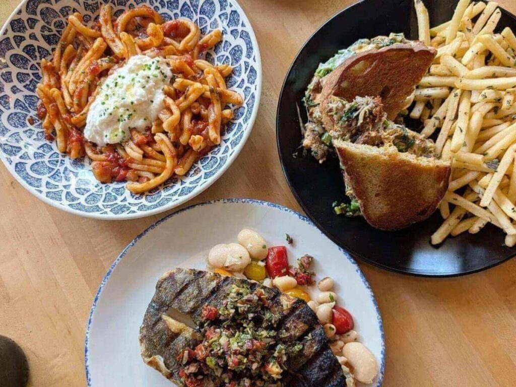 Casual lunch spot on Main Street in Breckenridge