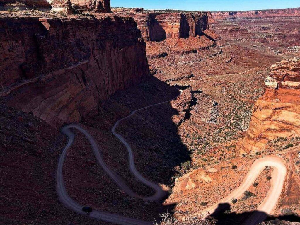 Canyon views near Canyonlands National Park and Dead Horse Point State Park