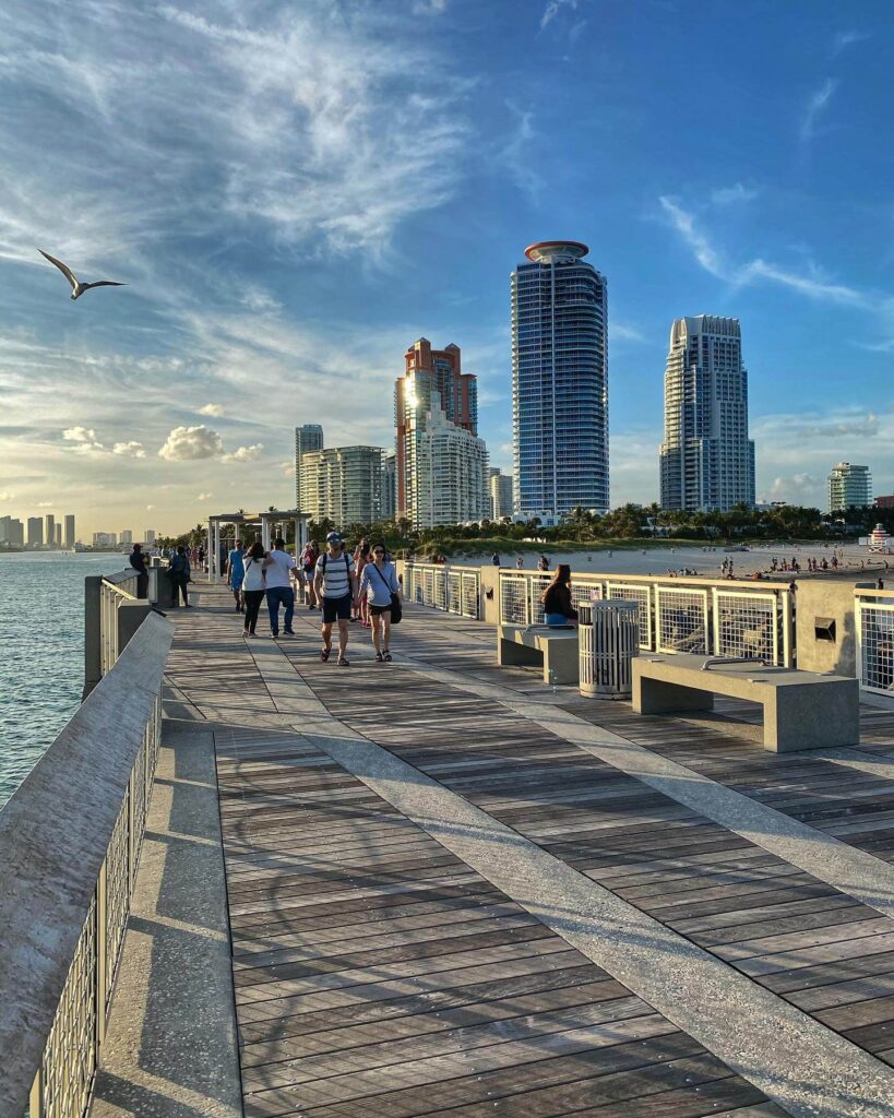 South Pointe Park Pier in Miami