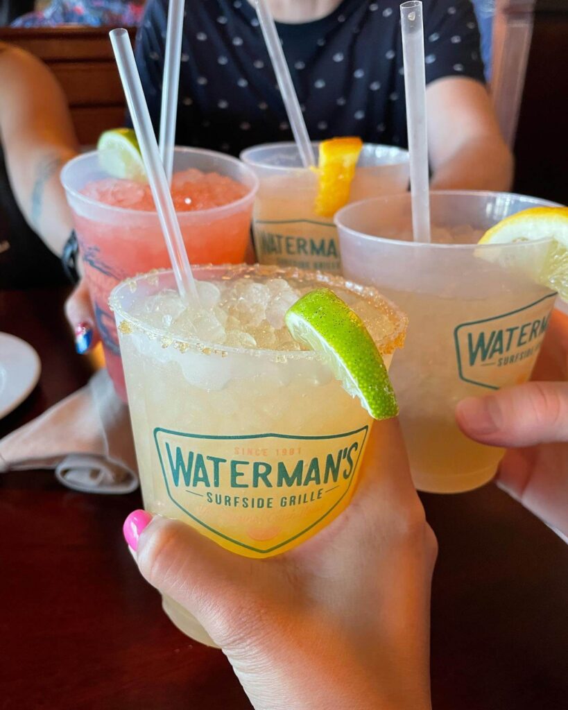 Orange Crush cocktail at Waterman’s Surfside Grille
