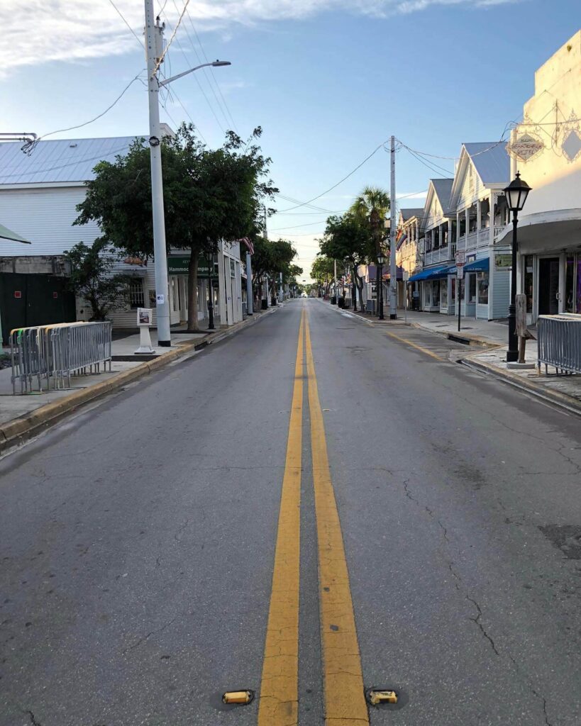 Key West highlights including Duval Street and sunset views