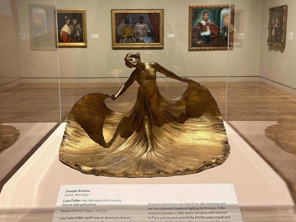 Gallery space inside the Minneapolis Institute of Art