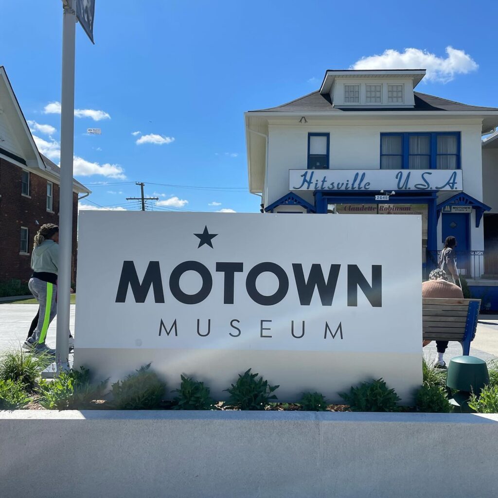 Exterior of the Motown Museum Hitsville U.S.A. in Detroit, Michigan
