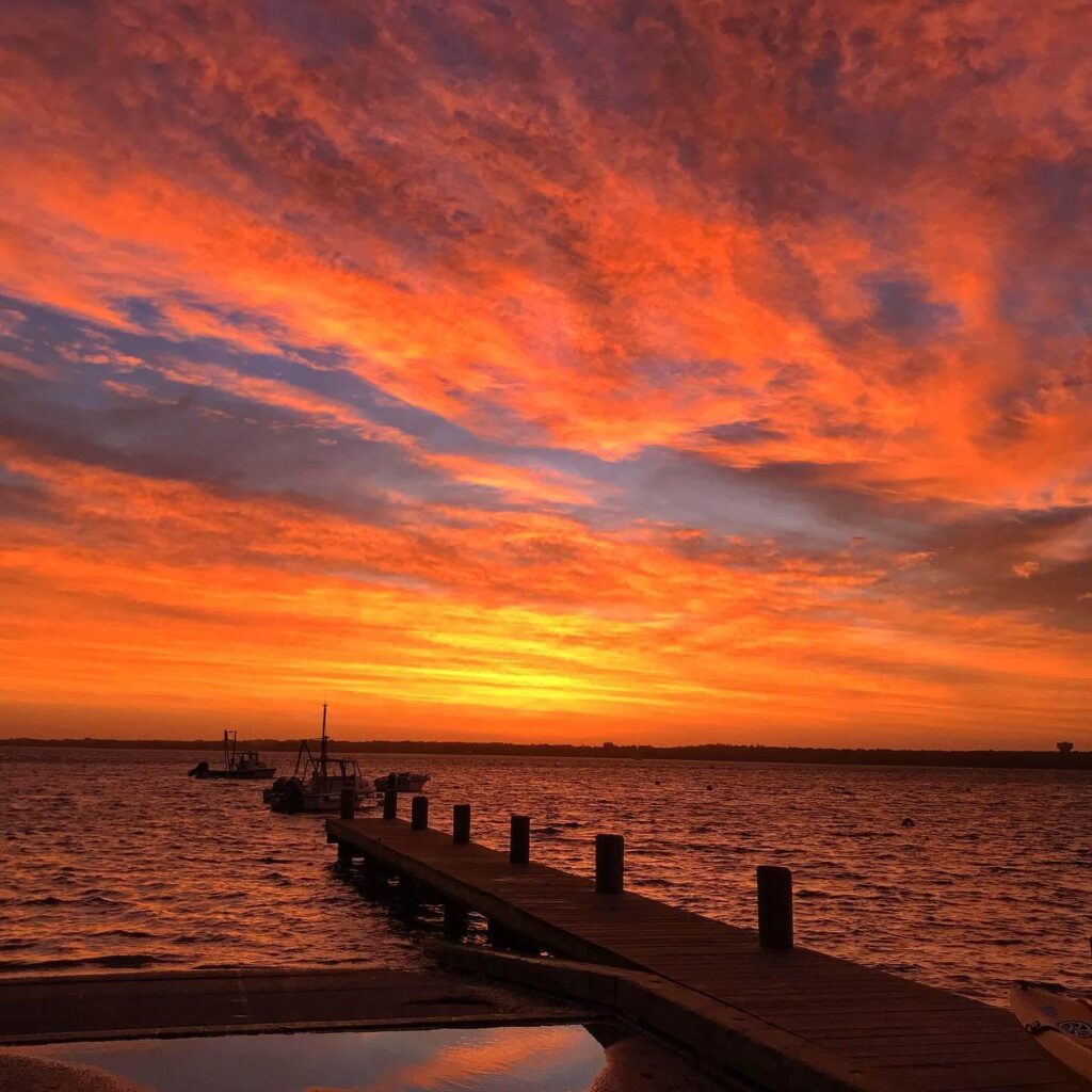 Sunset at Children’s Beach in Nantucket
