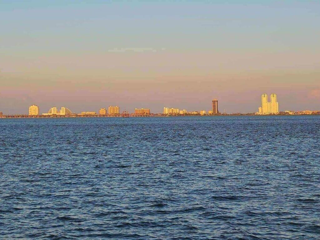 Wide and open beach in South Padre Island with plenty of space to relax