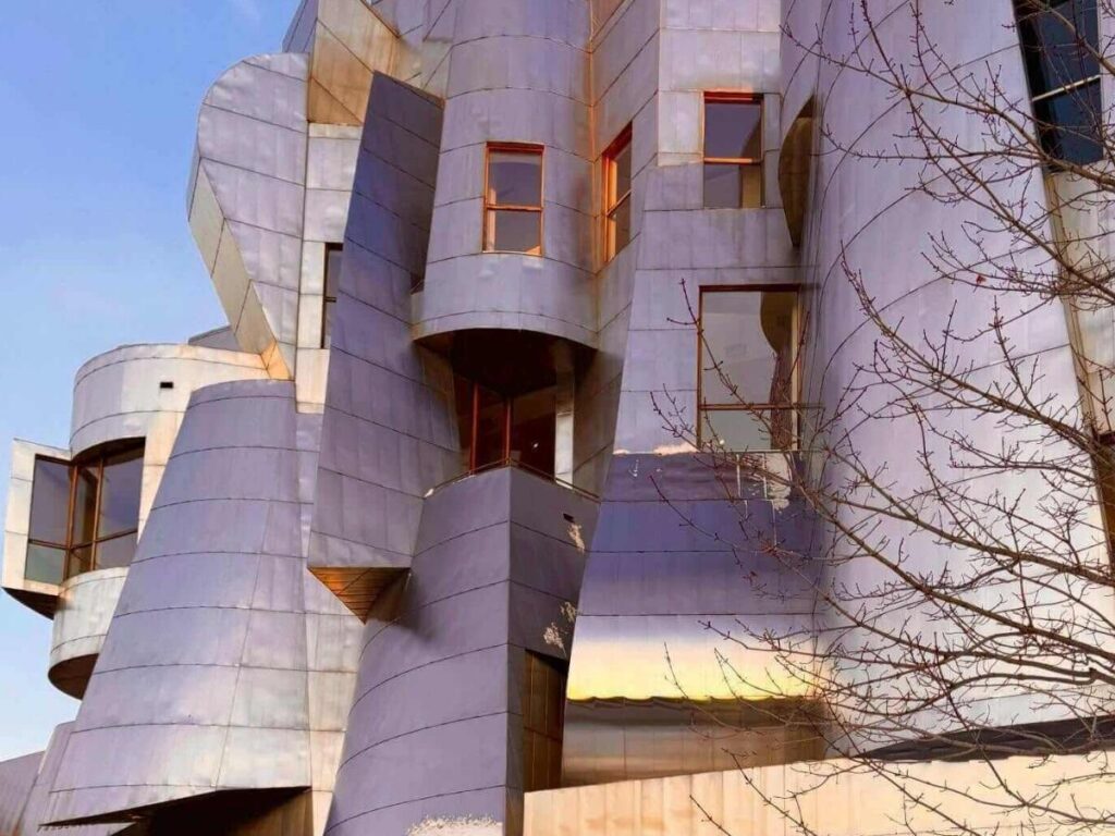 Exterior of the Walker Art Center in Minneapolis