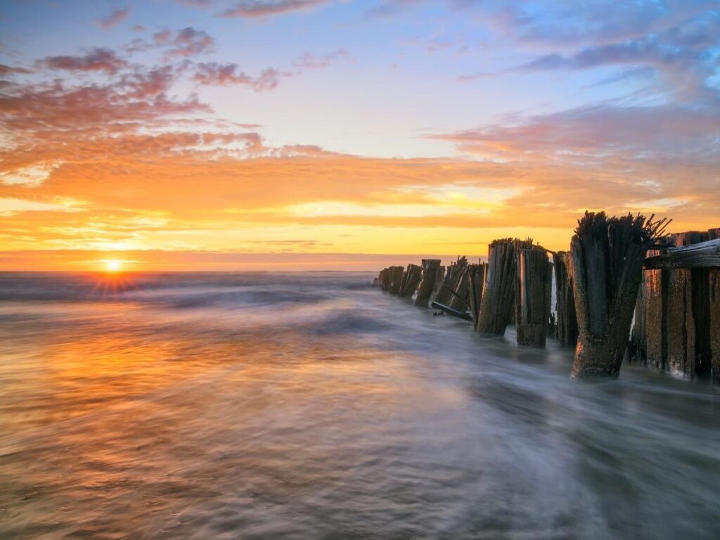 Sunset at Folly Beach Pier
