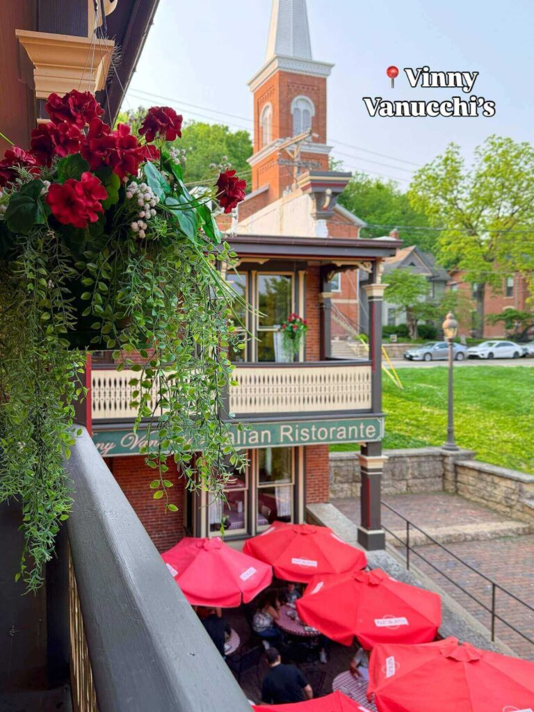 Dinner experience at a restaurant in Galena Illinois