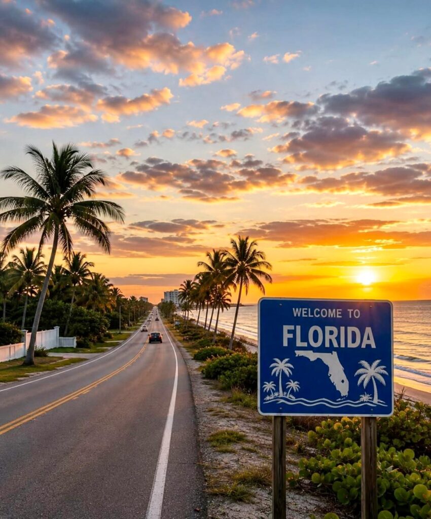 Scenic Highway 30A along Florida's Emerald Coast