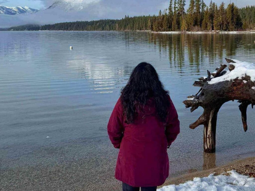 Afternoon walk along the river near downtown Leavenworth
