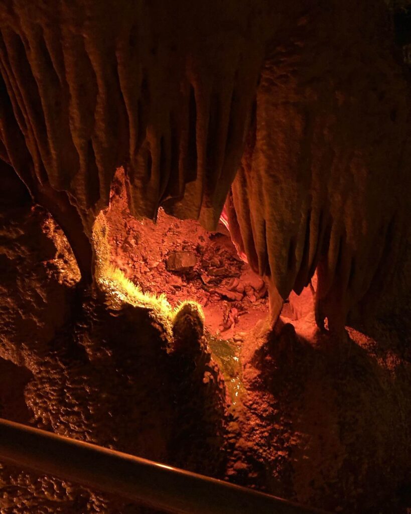 vast chambers of Marvel Cave at Silver Dollar City