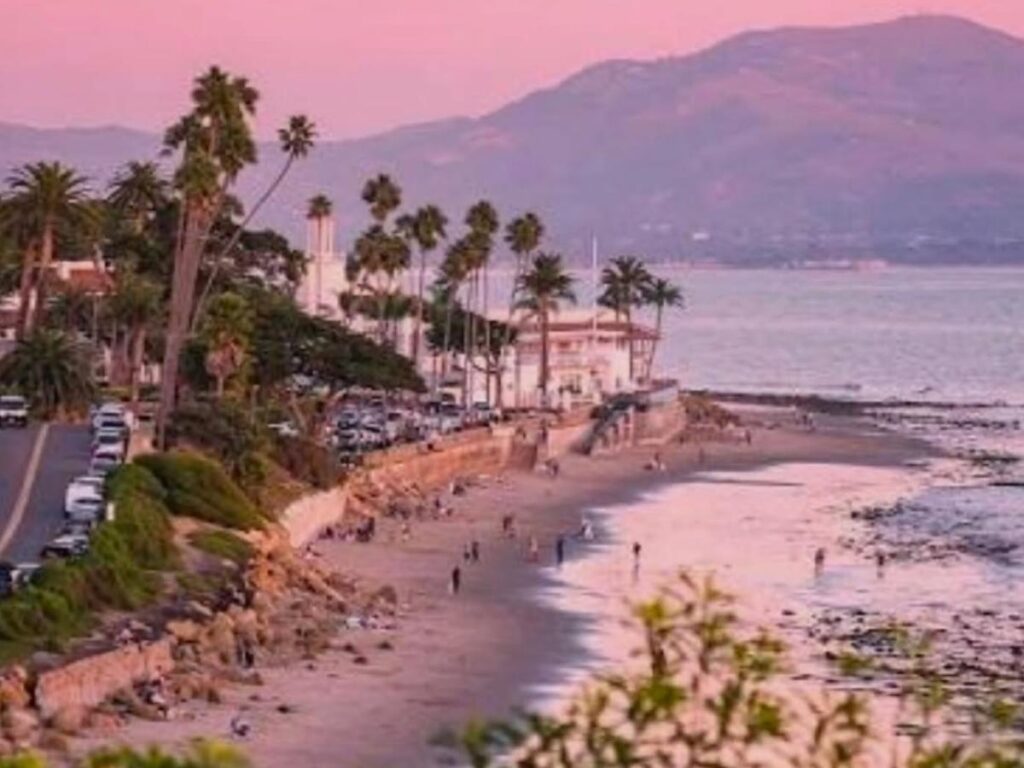 Quiet coastal walk in Santa Barbara with ocean views and few people