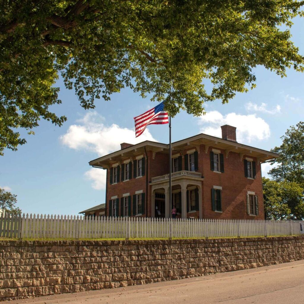 Ulysses S Grant Home in Galena Illinois historic attraction
