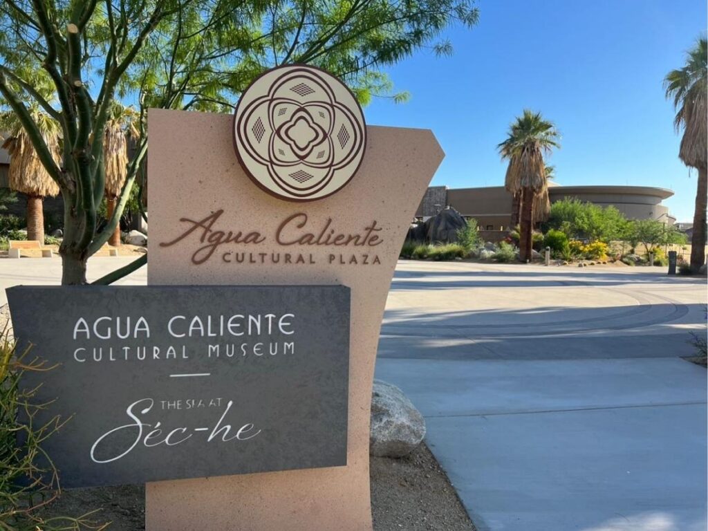 Agua Caliente Cultural Plaza in downtown Palm Springs