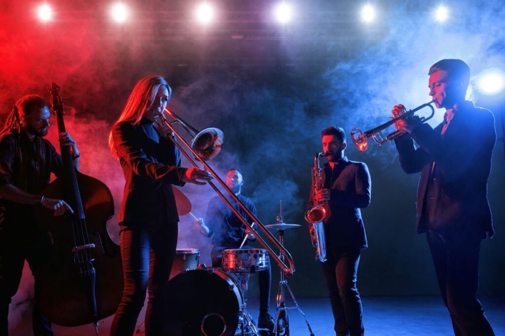 Live jazz music at The Blue Room in 18th & Vine