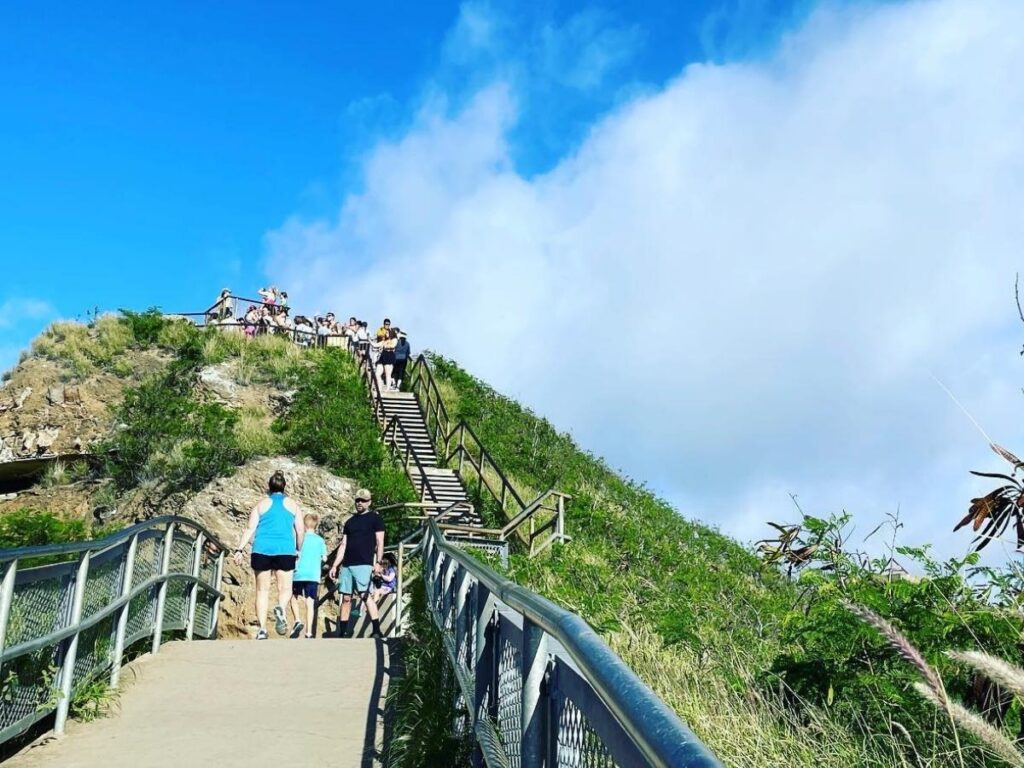 Entrance sign at Diamond Head State Monument in Honolulu
