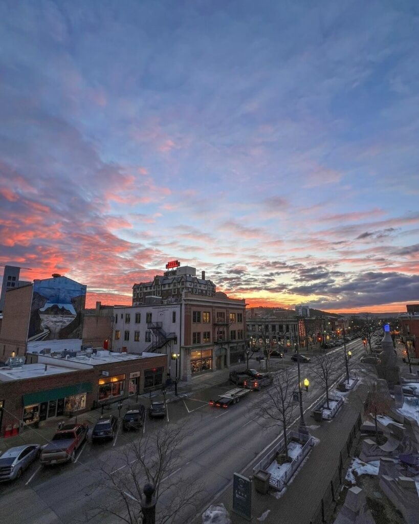 Downtown Rapid City Street.