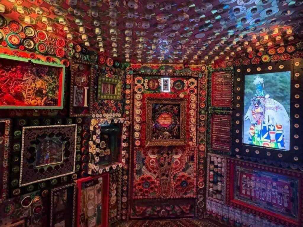 Immersive art installation inside Meow Wolf Santa Fe