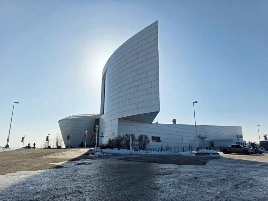 University of Alaska Museum of the North exterior in Fairbanks