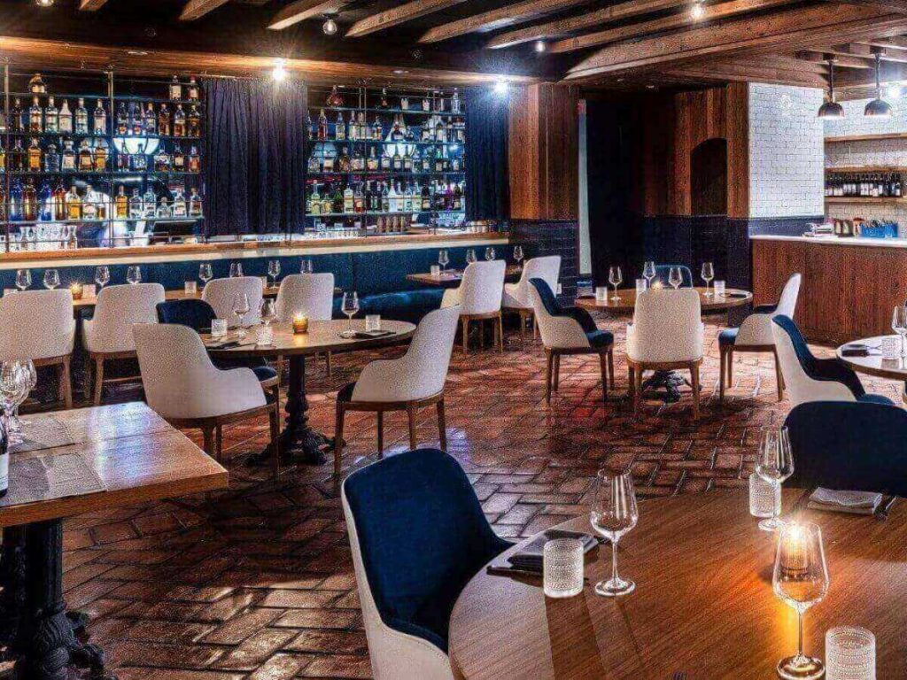 Dinner at Oak at Fourteenth restaurant in Boulder.