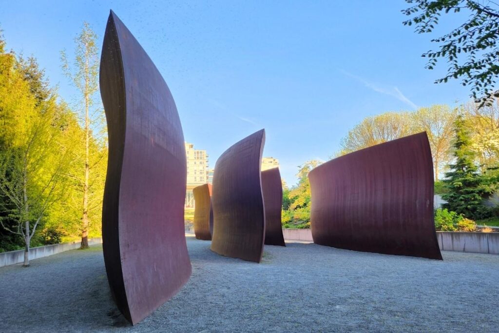 Outdoor art installations at Olympic Sculpture Park