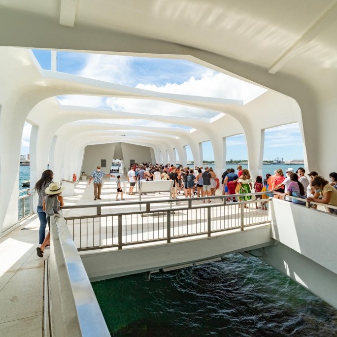 Visitor Center exhibits at Pearl Harbor National Memorial