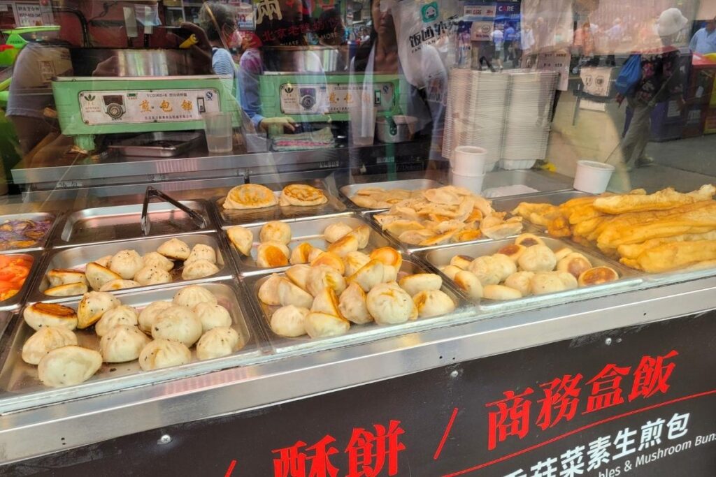 Street food vendor in Flushing, Queens