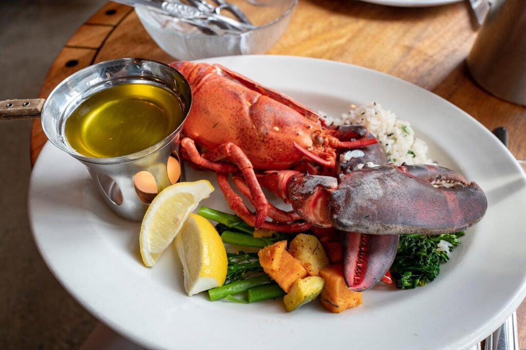 Seafood at Sandbar Restaurant