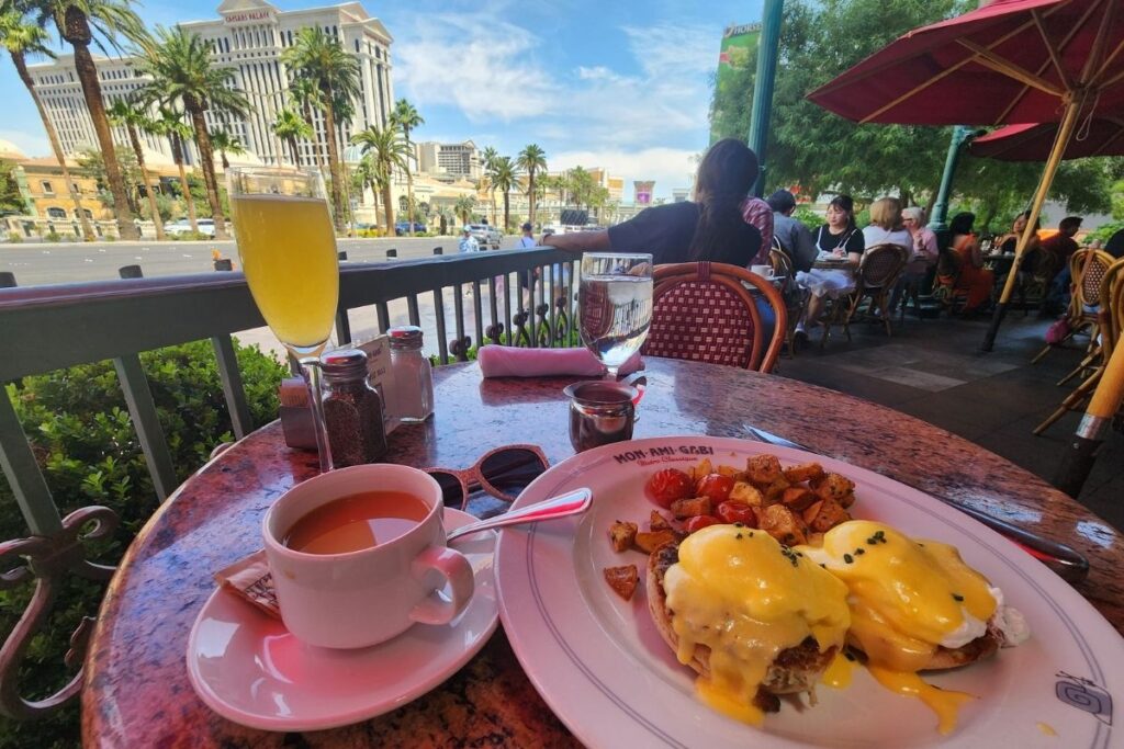 Brunch at Mon Ami Gabi