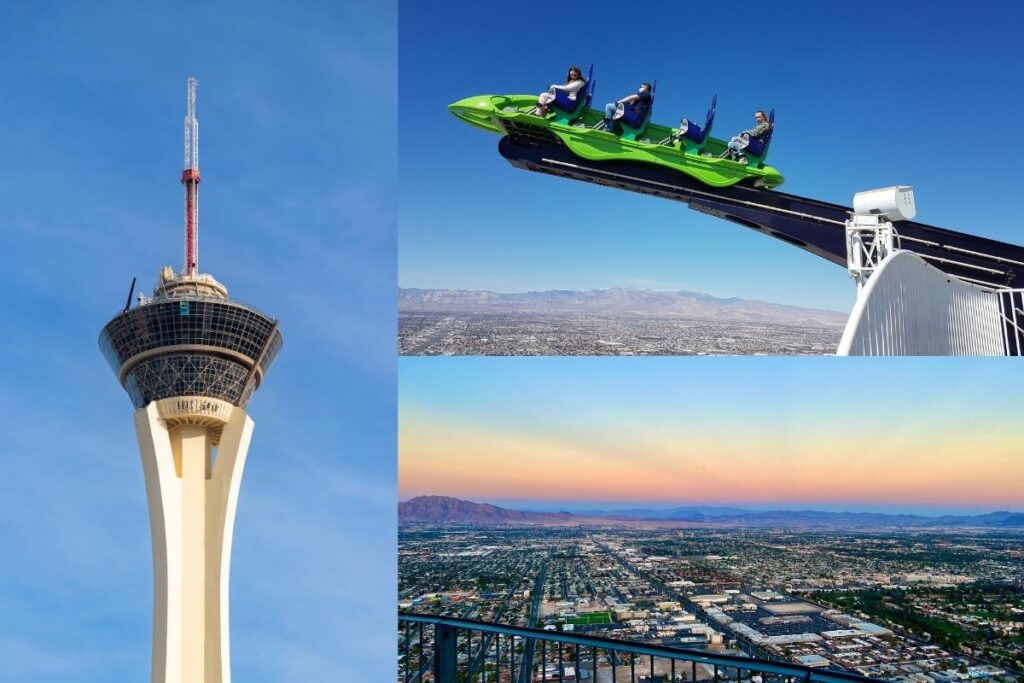 View from Stratosphere in Vegas