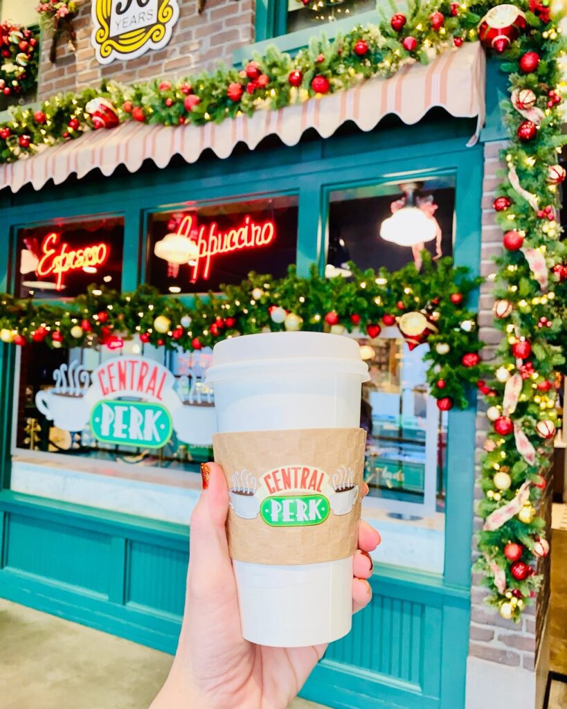 Central Perk café set from the Friends show at Warner Bros Studio Tour