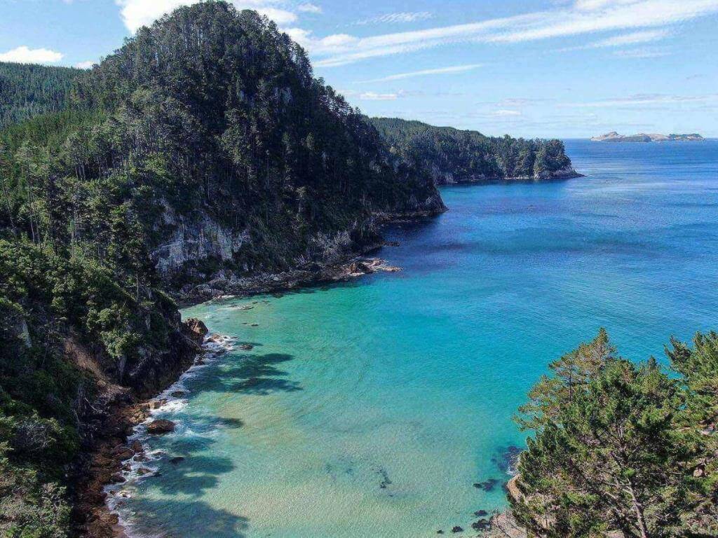 Papohaku Beach in early morning light on Molokai