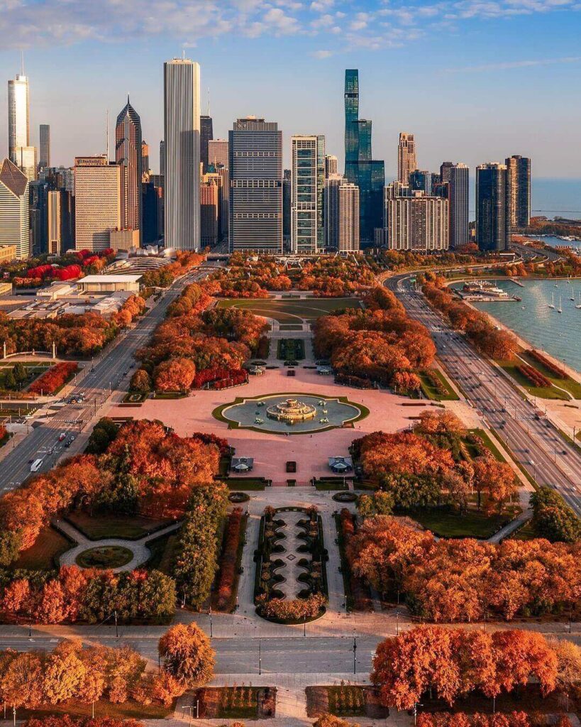 Autumn colors in Chicago's Lincoln Park