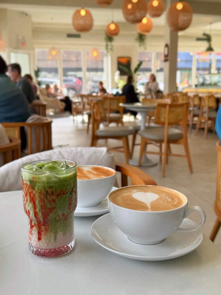 Cozy independent coffee shop in Chicago with indoor seating