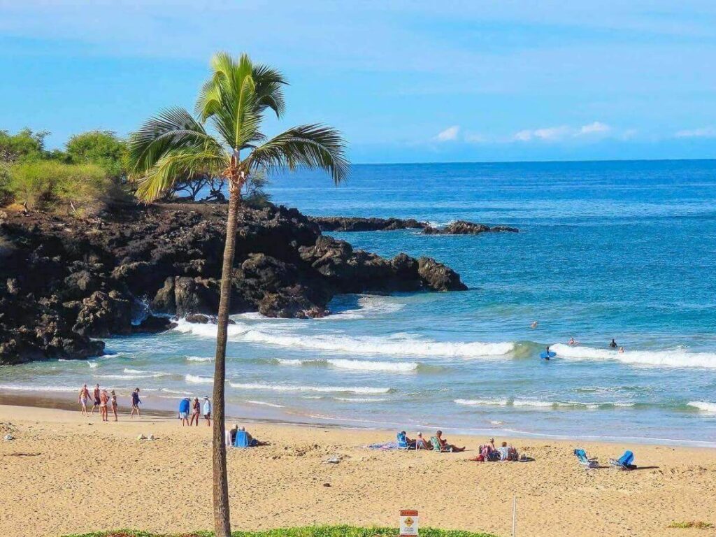 Ocean cliffs and green valleys along the Hamakua Coast