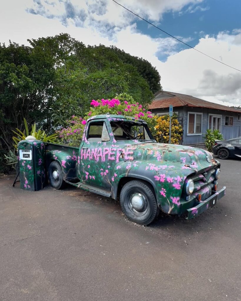 old truck in hanapepe