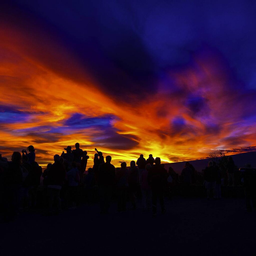 Sunset at Jaggar Museum