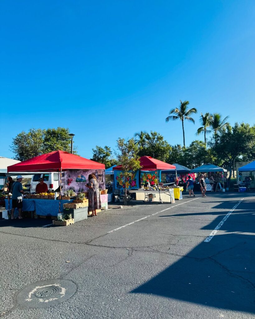 Local Farmers Market in Kihei, Maui