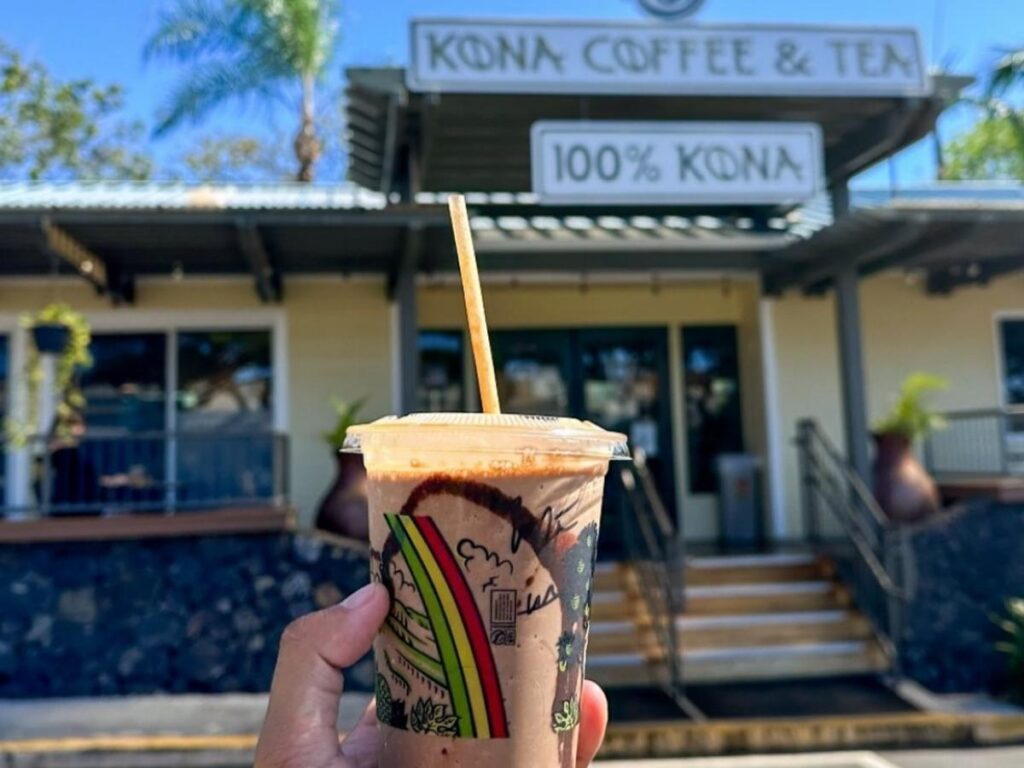 Coffee tasting experience at a Kona coffee farm on the Big Island