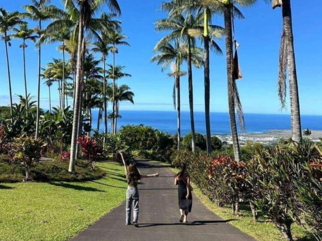 Oceanfront view in Kona on the Big Island
