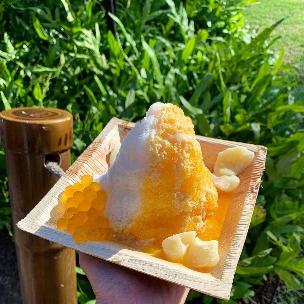 Shave Ice at Island Snow